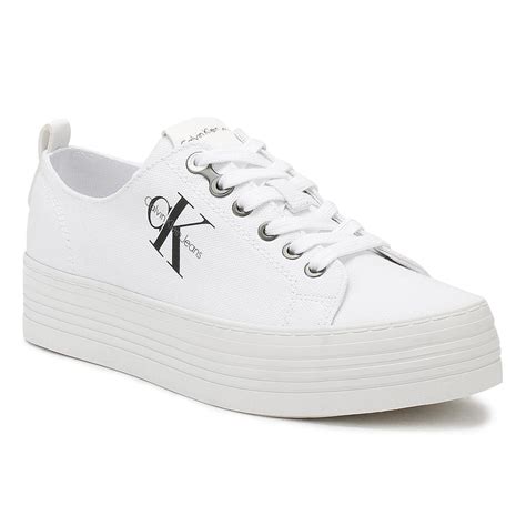 calvin klein white sneakers women.